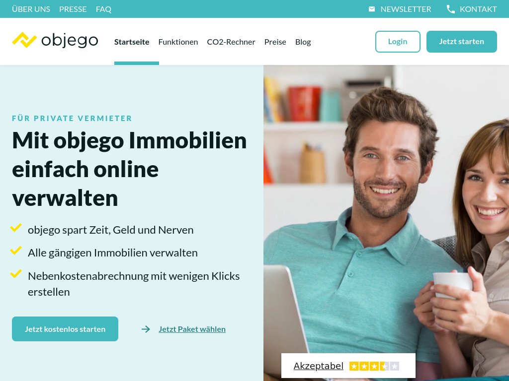 objego Test 2026: Preise, Funktionen & Erfahrungen iPad Screenshot